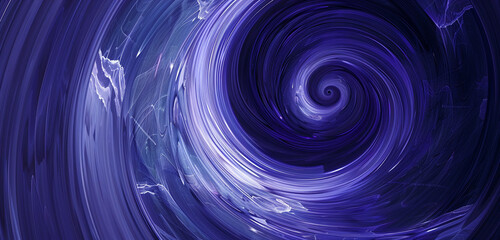 dynamic circular swirls of lavender and midnight blue, ideal for an elegant abstract background