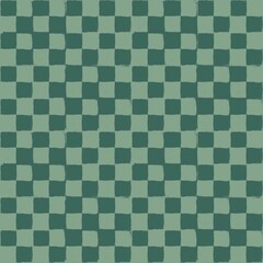 Green blocks seamless pattern