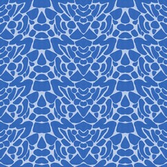 Blue Abstract pattern