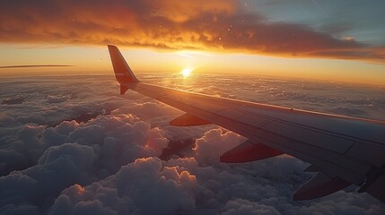 view from an airplane window to an airplane wing
