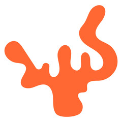 Abstract Coral Illustration