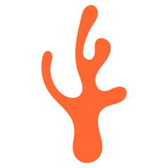 Obraz premium Abstract Coral Illustration