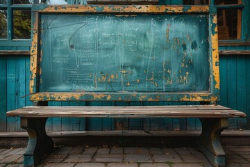  Celebrating Teachers: Colorful Classroom and Pristine Blackboard

