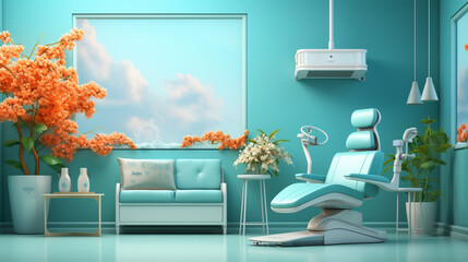 Abstract art background for Dentist day, tooths sketch
