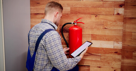Fire Extinguisher By Handyman