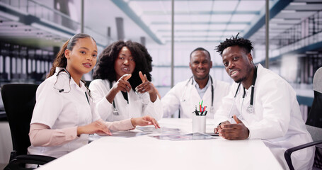 Fototapeta premium Online Video Conference Webinar Angry People Arguing