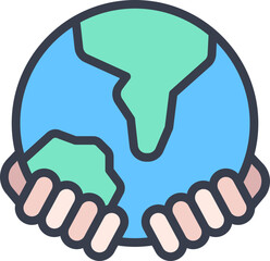 Save earth icon