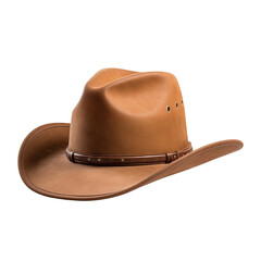 Cowboy hat isolated on transparent or white background, png
