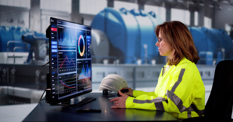 KPI Dashboard At Heating Gas Power