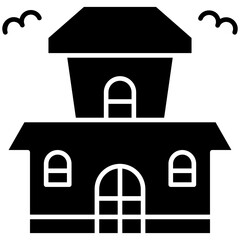 scary, halloween, haunted, horror, house Icon
