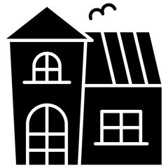 bat, halloween, haunted, horror, house Icon