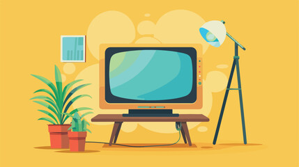 Television device icon Vector illustration. Vector style