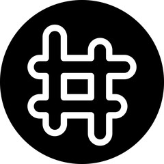 Business, hashtag, marketing Icon
