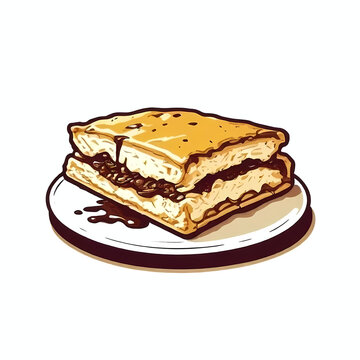 Martabak traditional food from Indonesia