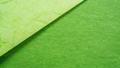 黄緑の和紙、和風イメージの背景素材