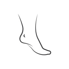women foot icon