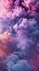 Fototapeta premium Seamless vivid with smokey in a abstract canvas