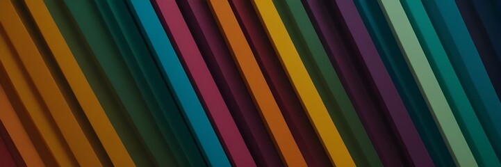 Obraz premium abstract background of lines of color in random placement next to each other. blue, red, orange, black, green, yellow and etc