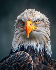 Obraz premium Portrait of a Bald Eagle