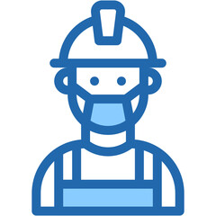 Engineer, profession, oocupation, worker, labour Icon