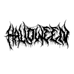 Halloween Death metal font