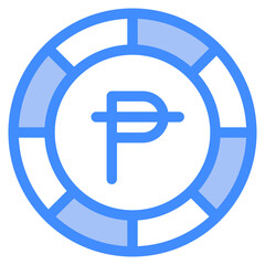 peso, coin, currency, money, cash Icon