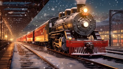 Obraz premium christmas atmosphere