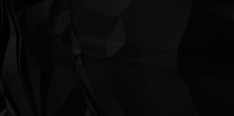 Black crumpled paper background texture pattern overlay. wrinkled high resolution arts craft and Seamless black crumpled paper.	
