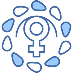 feminist, management, manager, organization, woman Icon