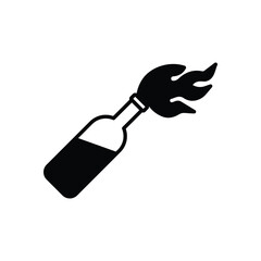 Molotov Cocktail vector icon