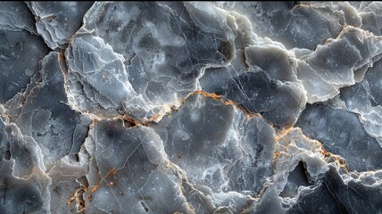 “Ethereal Marble Texture with Golden Veins”
