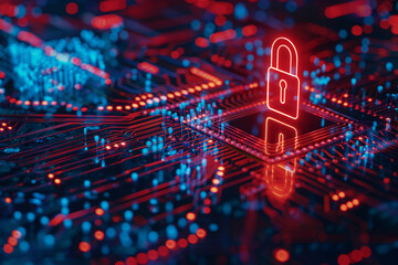 Cybersecurity protection in action Antivirus scanning for spyware and phishing secure encryption safeguarding data 