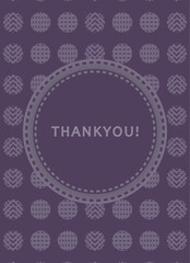 Thanks giving thank you card template, thankyou letter greeting card wallpaper with round circled pattern, thankyou graphic digital card for cards, notebook cover, shopping card and wrapping paper