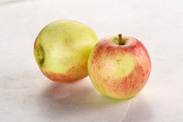 Sweet juicy ripe organic apples