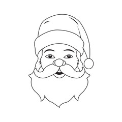 Santa claus icon