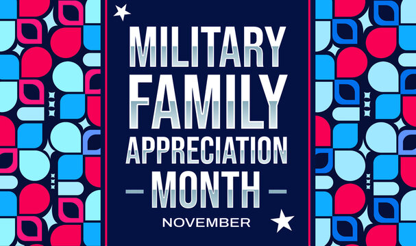 Month of November is celebrated as Military Family Appreciation Month, Patriotic wallpaper