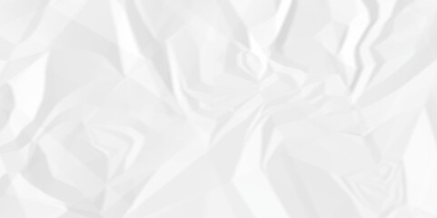 White crumpled paper texture. White wrinkled paper texture. White paper texture. White crumpled and top view textures can be used for background of text or any contents.