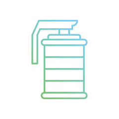 Smoke Grenade vector icon