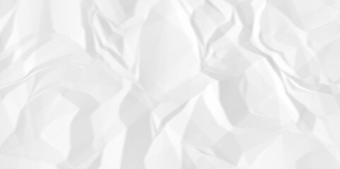 White crumpled paper texture. White wrinkled paper texture. White paper texture. White crumpled and top view textures can be used for background of text or any contents.