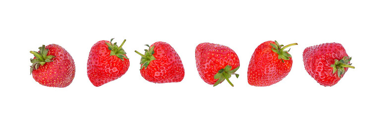 Strawberry isolated on transparent background. PNG