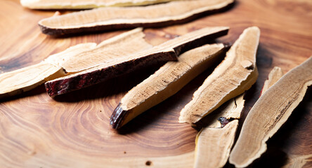 dried Lingzhi mushroom, dried mushroom