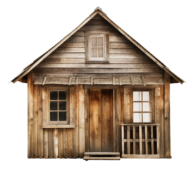 cabin isolated on transparent background