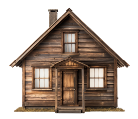 cabin isolated on transparent background
