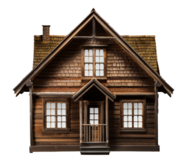cabin isolated on transparent background