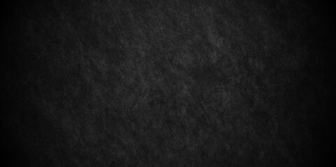 Abstract black distressed Rough texture grunge concrete background. Textured dark black grunge background, old grunge background. Chalk board and Black board grunge backdrop background.