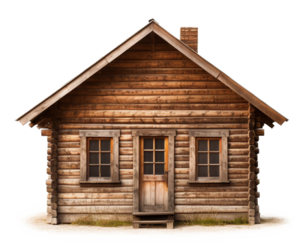 cabin isolated on transparent background
