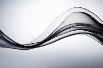 flow glowing waves white smooth abstract background, backgrounds,  White background, waves background, abstract backgrounds