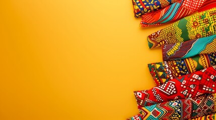 Africa day background concept with copy space for text