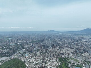 View of Taipei city.