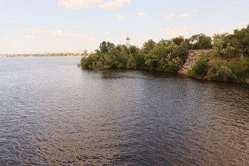Obraz premium river and trees